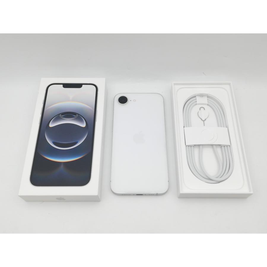 中古】Apple 国内版 【SIMフリー】 iPhone 16e 256GB ホワイト MD1W4J