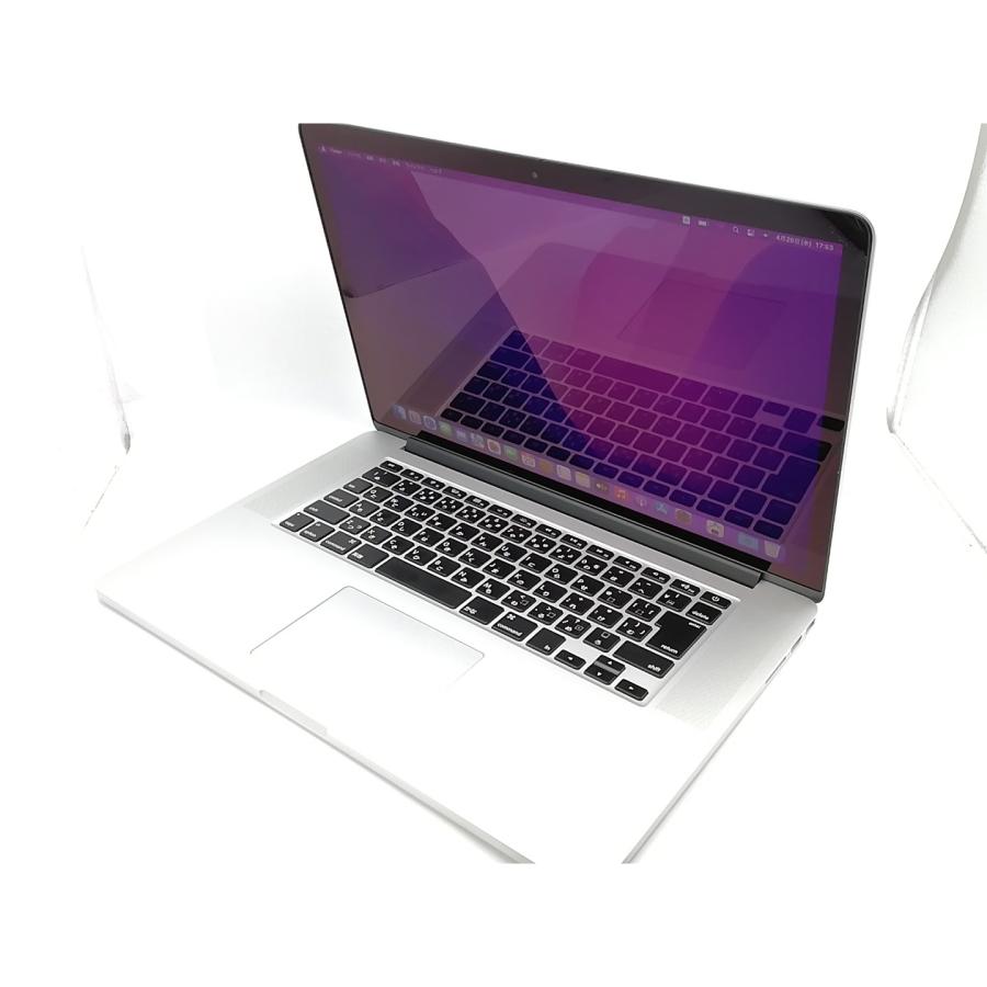 中古】Apple MacBook Pro 15インチ CTO (Mid 2015) Core i7(2.2G)/16G
