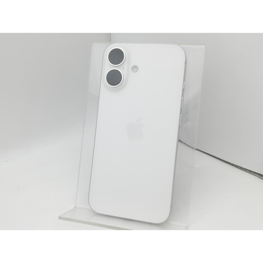 【中古】Apple 国内版 【SIMフリー】 iPhone 16 128GB ホワイト MYDR3J/A【中野】保証期間１ヶ月【ランクA】の画像