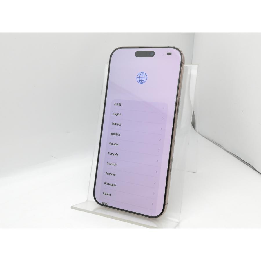 中古】Apple 国内版 【SIMフリー】 iPhone 16 Pro Max 512GB デザート