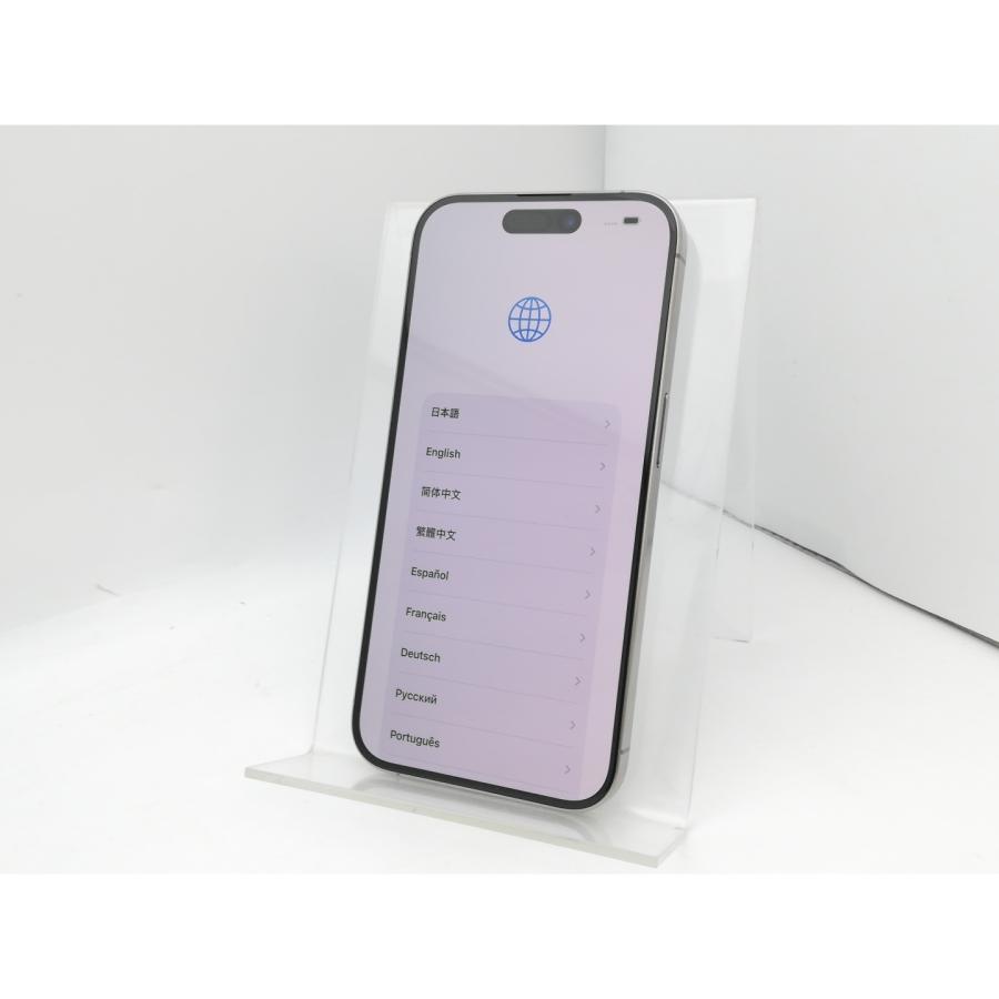 中古】Apple docomo 【SIMフリー】 iPhone 15 Pro 128GB ナチュラル 