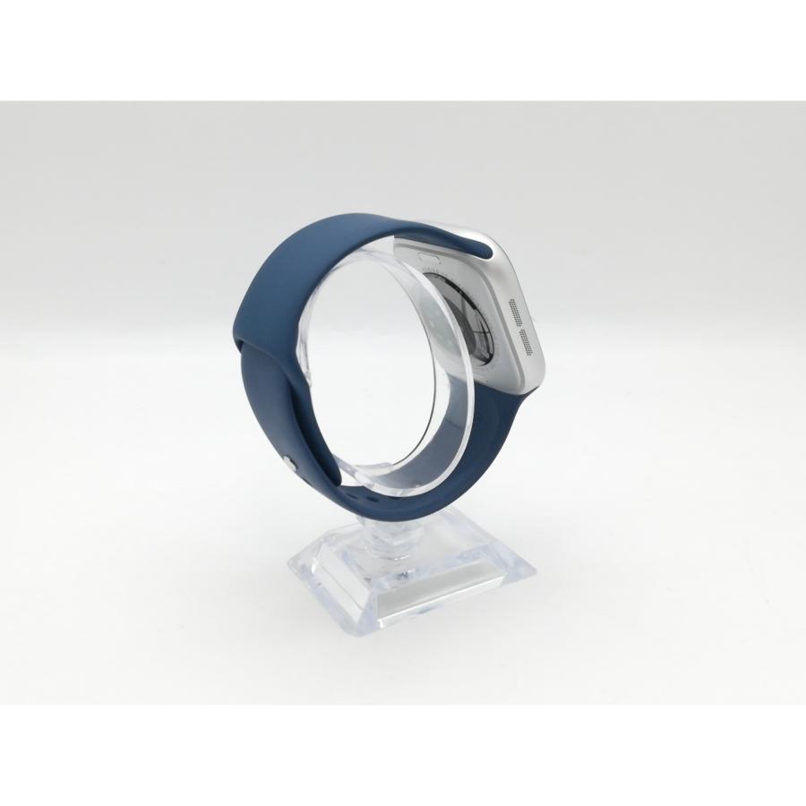 【中古】Apple Apple Watch Series10 46mm Cellular シルバーアルミニウムケース/デニムスポーツバンド (S/M) MWY03J/A【中野】保証期間１ヶ月【ランクC】の画像