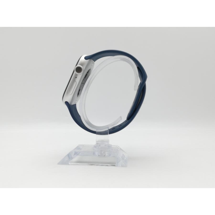 【中古】Apple Apple Watch Series10 46mm Cellular シルバーアルミニウムケース/デニムスポーツバンド (S/M) MWY03J/A【中野】保証期間１ヶ月【ランクC】の画像