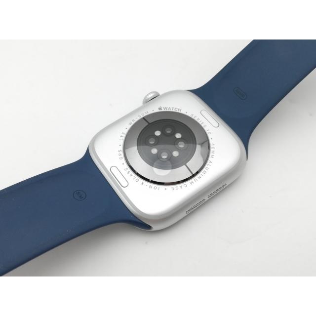 【中古】Apple Apple Watch Series10 46mm Cellular シルバーアルミニウムケース/デニムスポーツバンド (S/M) MWY03J/A【中野】保証期間１ヶ月【ランクC】の画像