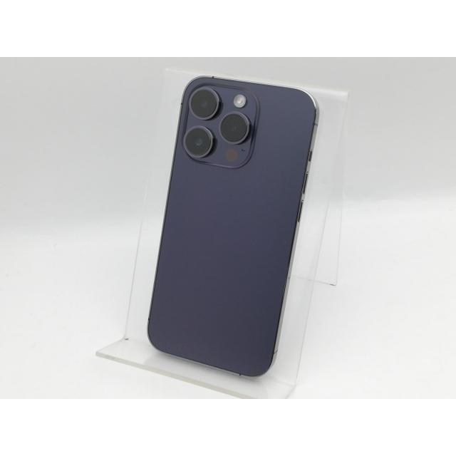 中古】Apple SoftBank 【SIMフリー】 iPhone 14 Pro 128GB ディープ