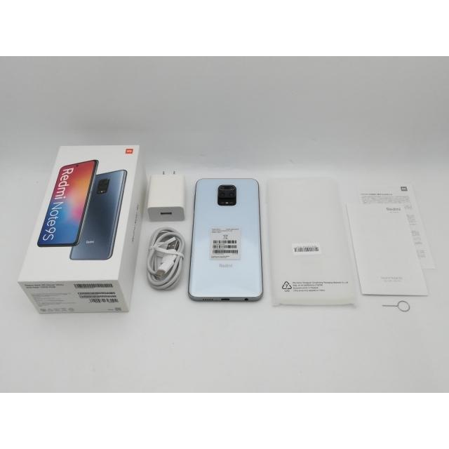 中古】Xiaomi 国内版 【SIMフリー】 Redmi Note 9S グレイシャー