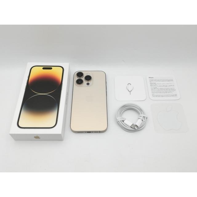中古】Apple 国内版 【SIMフリー】 iPhone 14 Pro 256GB ゴールド