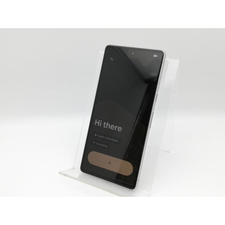中古】Google au 【SIMフリー】 Pixel 7 スノー 8GB 128GB G03Z5【中野