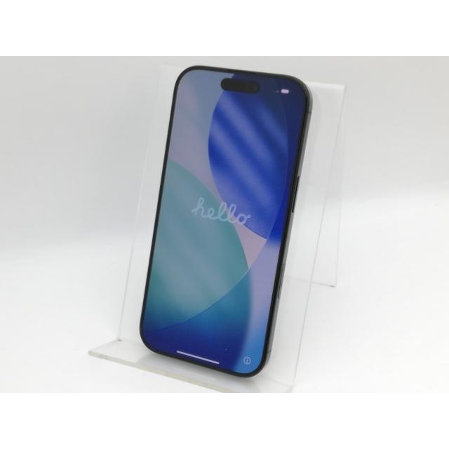 【中古】Apple docomo 【SIMフリー】 iPhone 16 Pro 512GB ブラックチタニウム MYN43J/A【中野】保証期間１ヶ月【ランクB】の画像