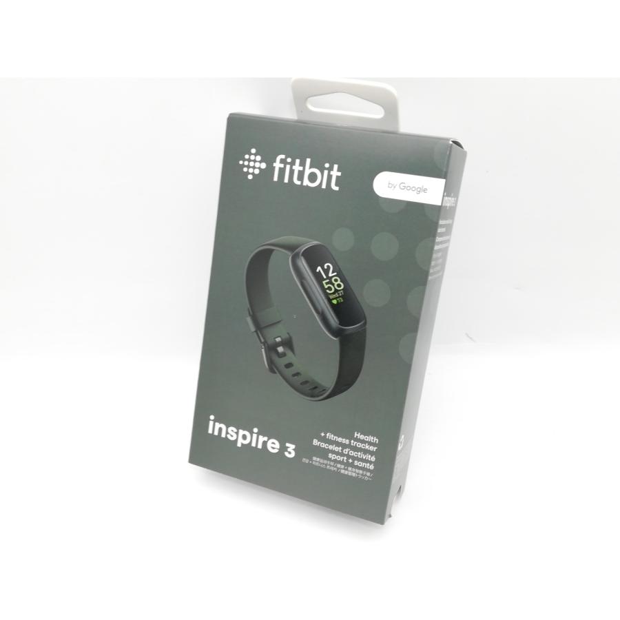 未使用】Fitbit Fitbit Inspire 3 FB424BKBK-FRCJK ミッドナイトゼン