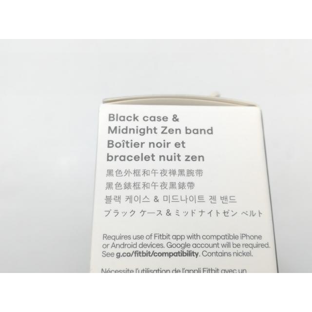 未使用】Fitbit Fitbit Inspire 3 FB424BKBK-FRCJK ミッドナイトゼン