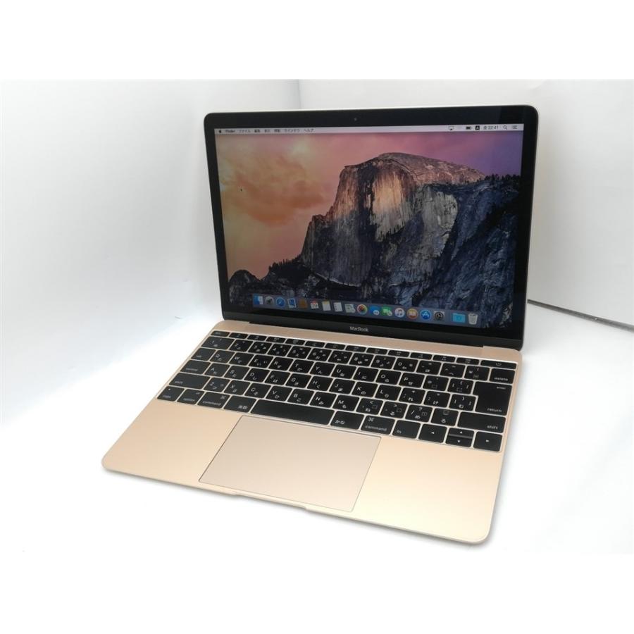中古】Apple MacBook 12インチ CoreM:1.2GHz 512GB ゴールド MK4N2J/A
