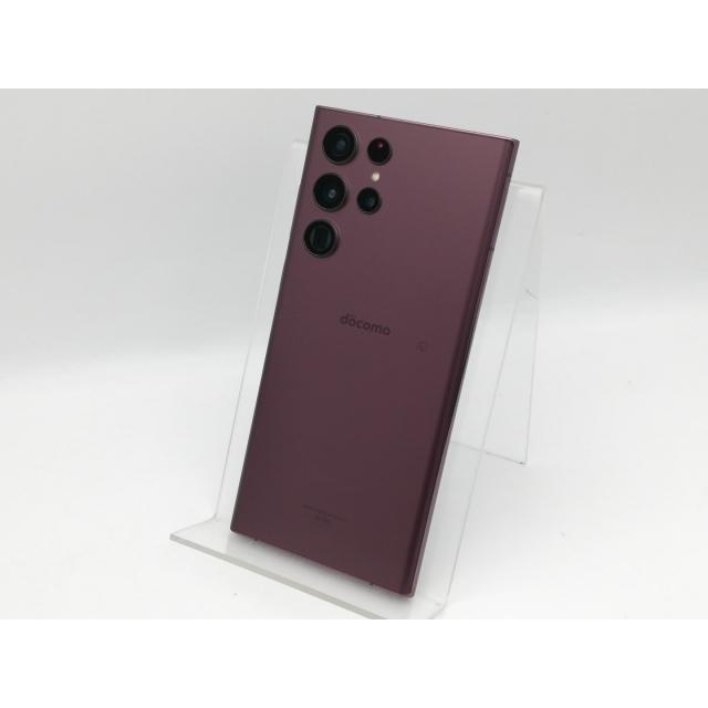 Galaxy S22 Ultra 本体 バーガンディ SIMフリー 中古】SAMSUNG docomo 【SIMフリー】 Galaxy S22 Ultra バーガンディ