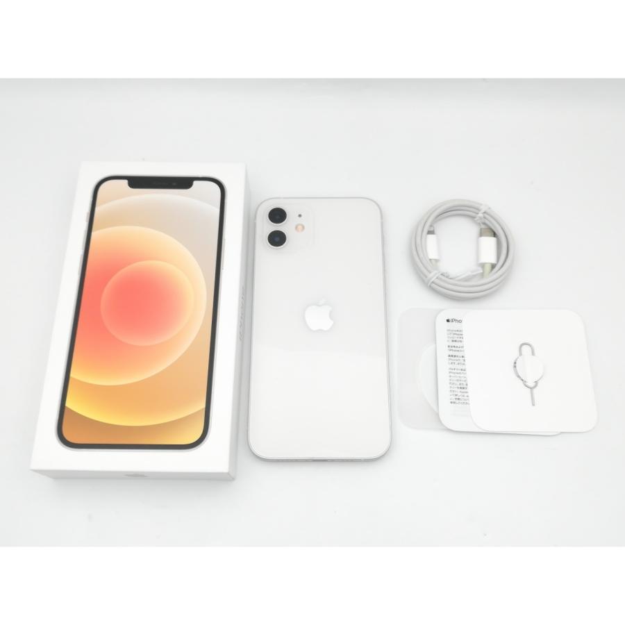 iPhone 12 【中古】Apple 国内版 【SIMフリー】 128GB ホワイト MGHV3J