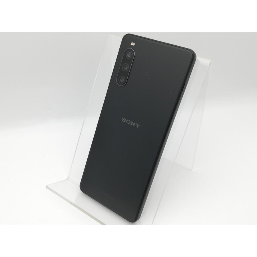 中古】SONY UQmobile 【SIMフリー】 Xperia 10 IV ブラック 6GB 128GB