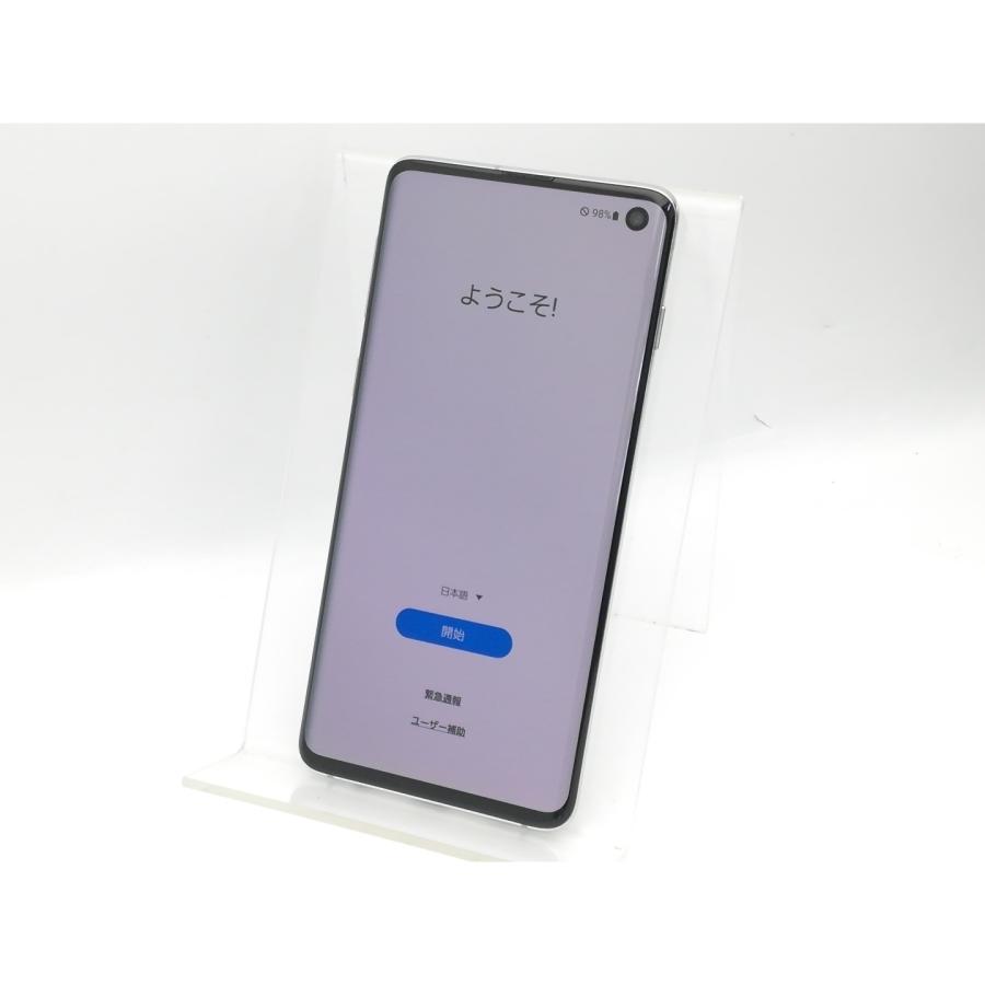 中古】SAMSUNG 楽天モバイル 【SIMフリー】 Galaxy S10 プリズム