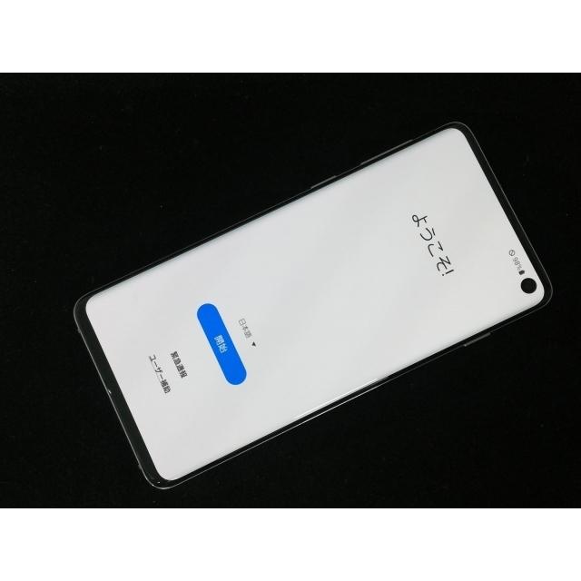 中古】SAMSUNG 楽天モバイル 【SIMフリー】 Galaxy S10 プリズム