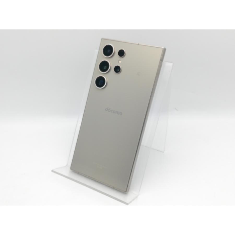 中古】SAMSUNG docomo 【SIMフリー】 Galaxy S24 Ultra チタニウム