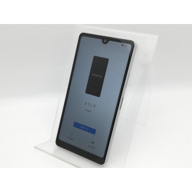 中古】SONY au 【SIMフリー】 Xperia Ace III グレー 4GB 64GB SOG08