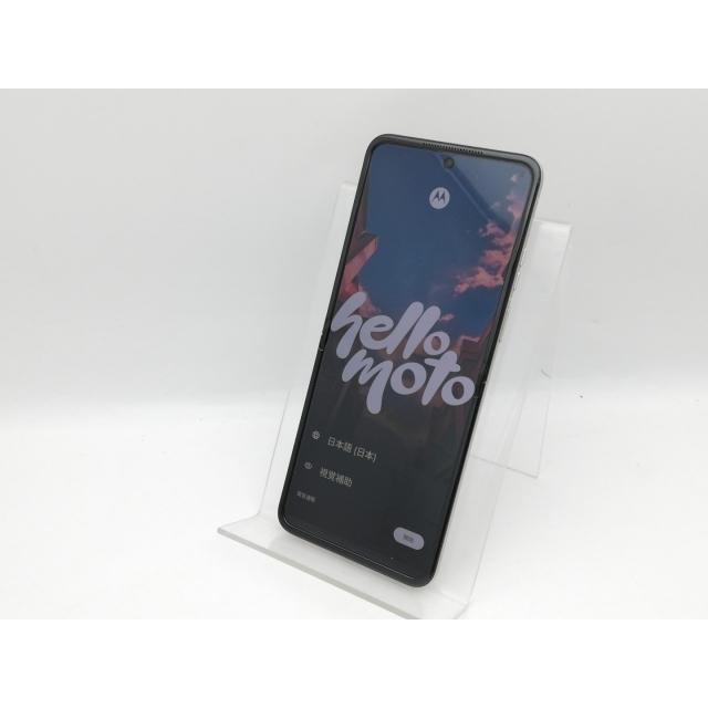 中古】MOTOROLA SoftBank 【SIMフリー】 motorola razr 50s サンド