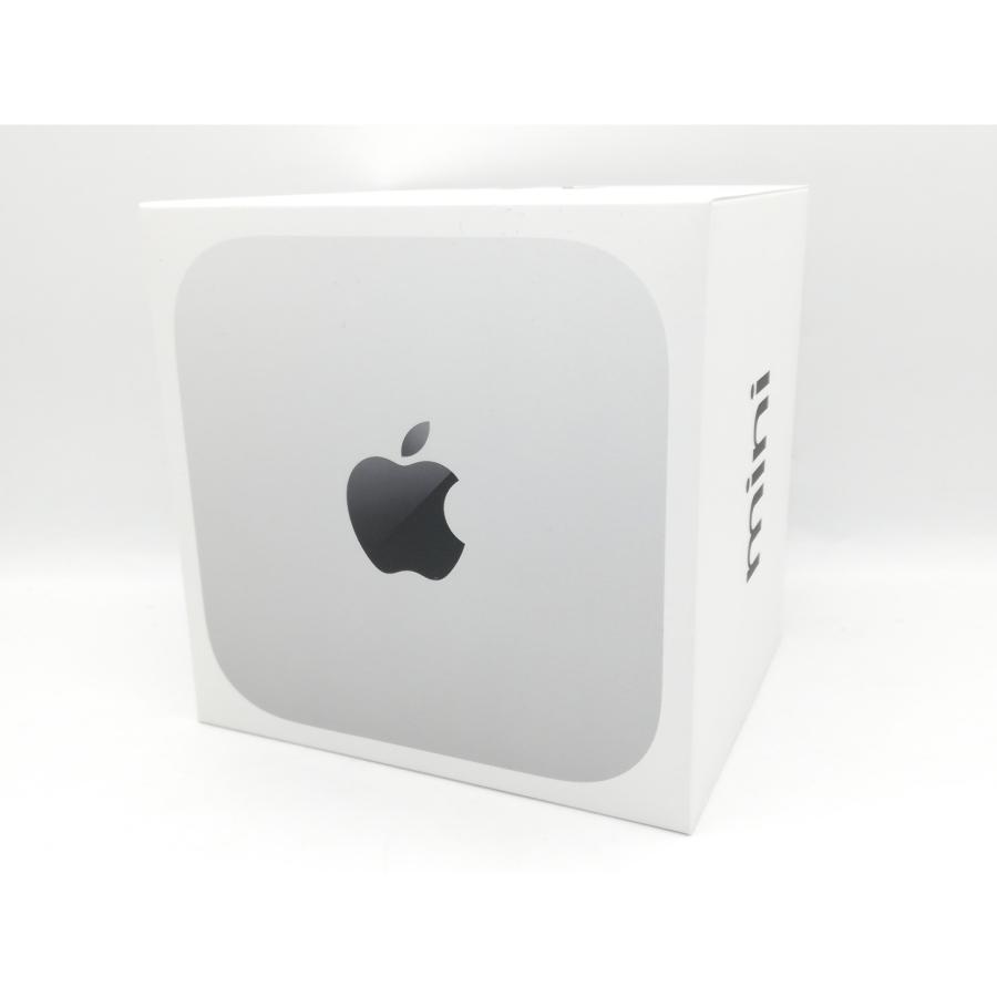未使用】Apple Mac mini M4(CPU:10C/GPU:10C) 16GB/512GB シルバー