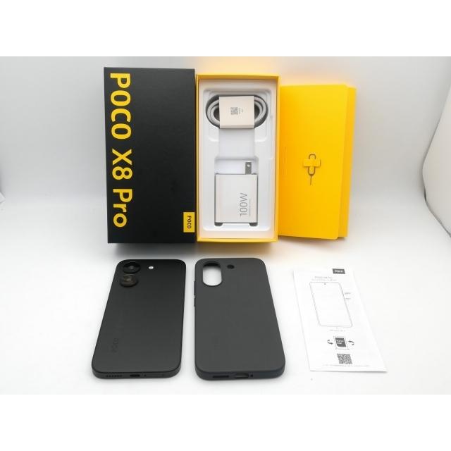 中古】Xiaomi 国内版 【SIMフリー】 POCO X8 Pro ブラック 8GB 256GB