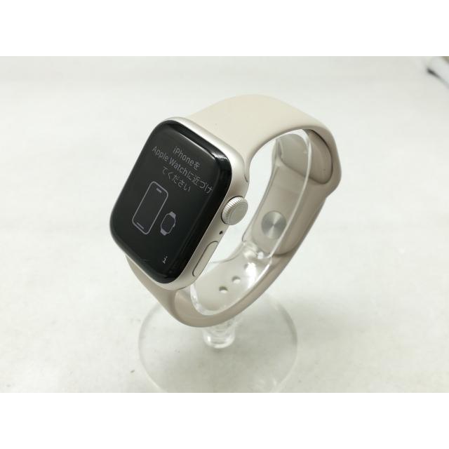 中古】Apple Apple Watch Series8 41mm GPS スターライトアルミニウム 