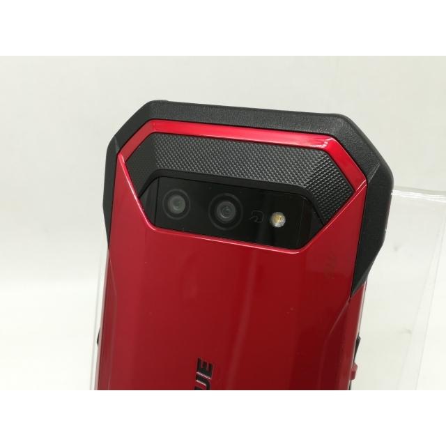 中古】KYOCERA au 【SIMロック解除済み】 TORQUE 5G レッド 6GB
