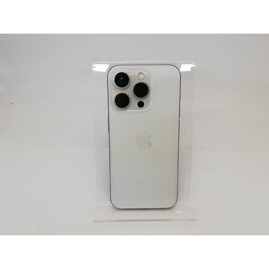中古】Apple 海外版 【SIMフリー】 iPhone 15 Pro 128GB ホワイト