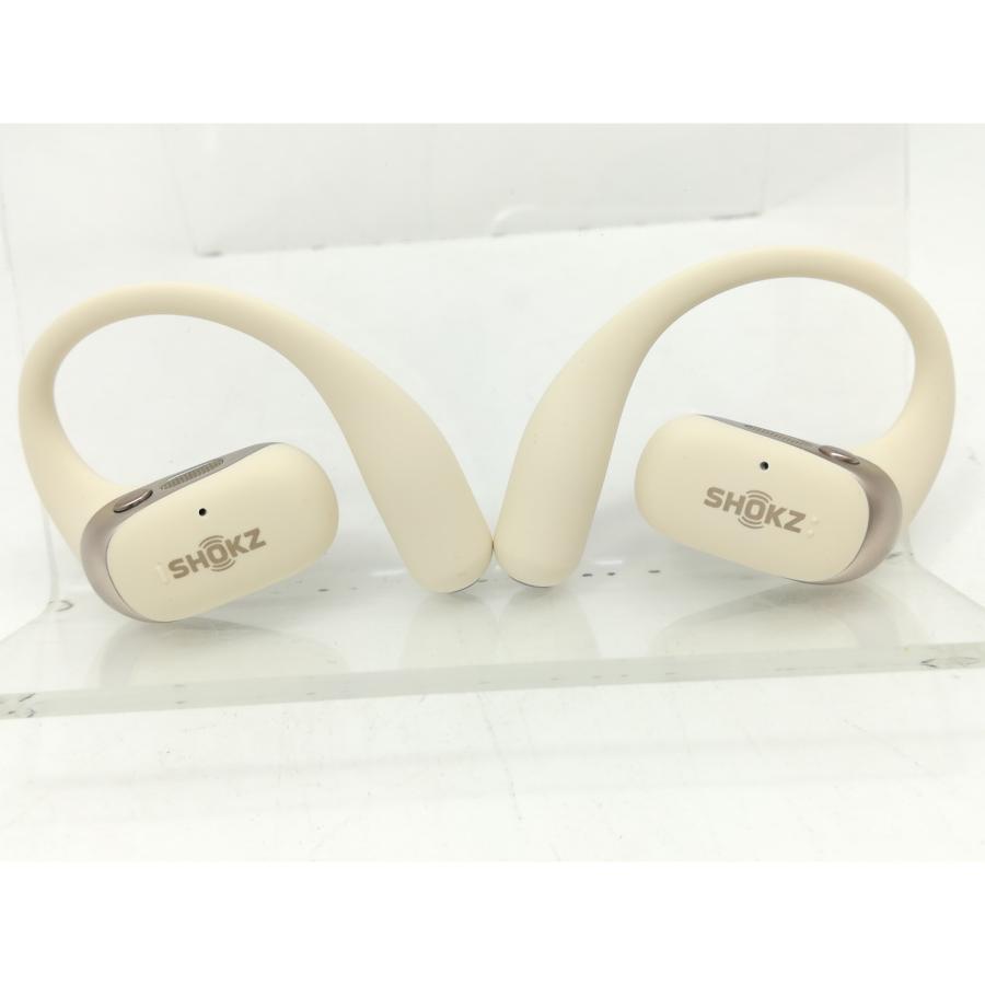 中古】Shokz OpenFit 2 SKZ-EP-000046 [ベージュ]【宇田川】保証期間1
