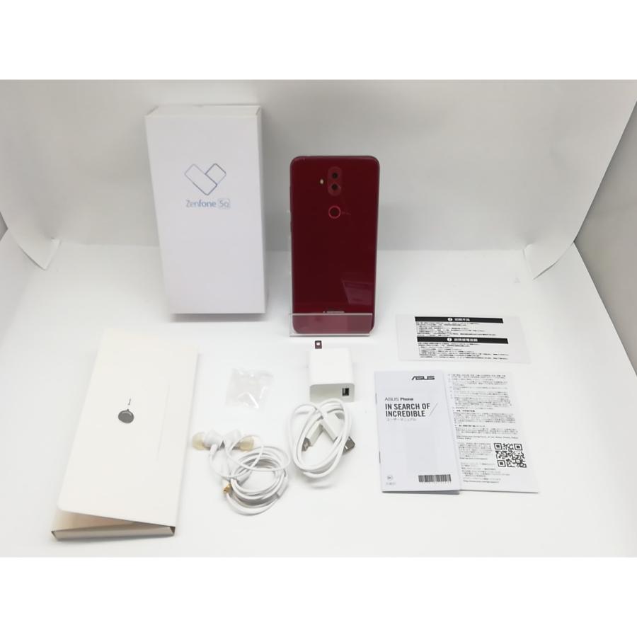 ASUS Zenfone5Q 64GB SIMフリー 未開封 中古】ASUS 国内版 【SIMフリー】 ZenFone 5Q 4GB 64GB ルージュレッド