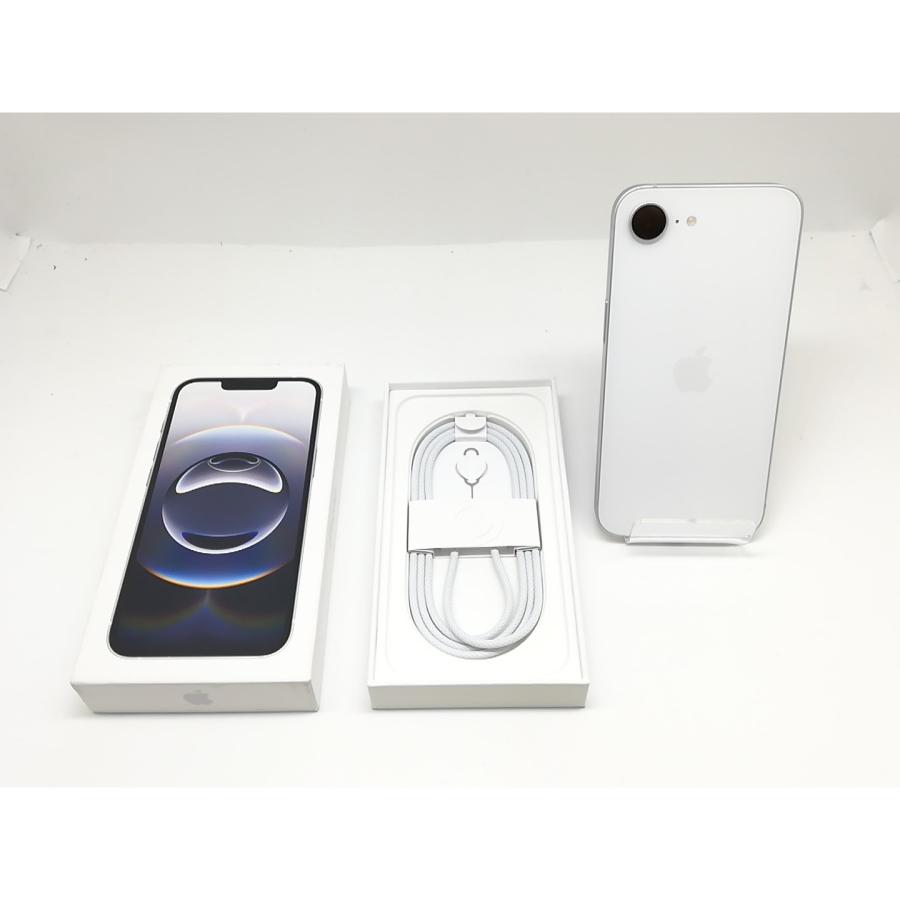 中古】Apple 国内版 【SIMフリー】 iPhone 16e 128GB ホワイト MD1R4J