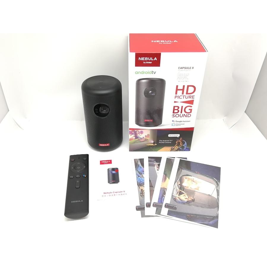 中古】Anker Nebula Capsule II D2421N11 [ブラック]【宇田川】保証
