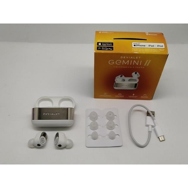 中古】DEVIALET Gemini II [Iconic White]【宇田川】保証期間1ヶ月