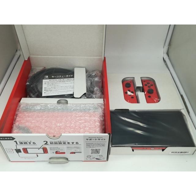 【箱保証書付】Nintendo Switch 有機ELモデル 赤　ケース付き Nintendo Switch 「Nintendo Switch有機ELモデルJoy-Con(L)ネオン