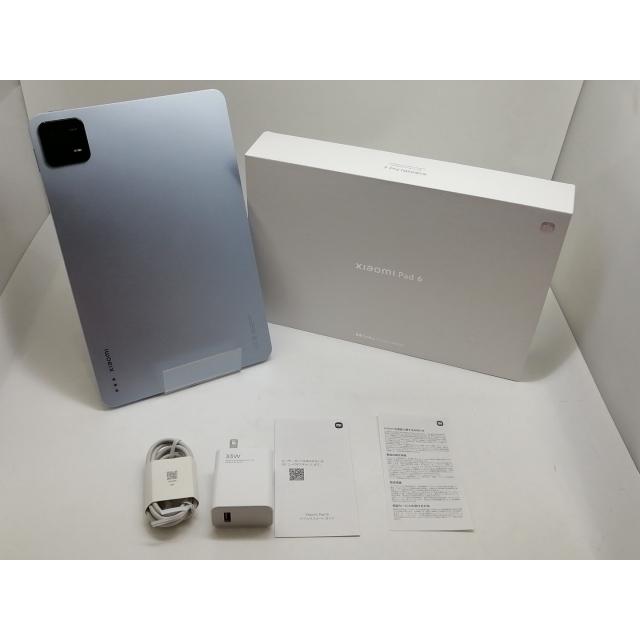 【美品・箱あり】Xiaomi Pad 6 ミストブルー 中古】Xiaomi 国内版 【Wi-Fi】 Xiaomi Pad 6 ミストブルー