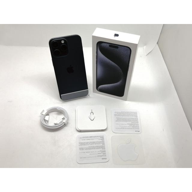中古】Apple 海外版 【SIMフリー】 iPhone 15 Pro Max 256GB ブルー