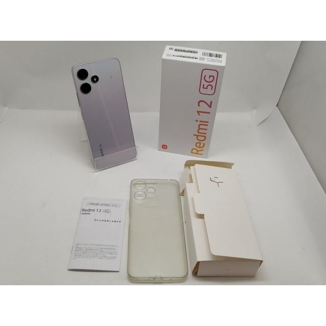 中古】Xiaomi au 【SIMフリー】 Redmi 12 5G 4GB 128GB ポーラー