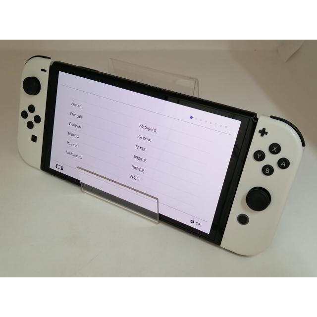 中古】Nintendo Switch 本体 (有機ELモデル) HEG-S-KAAAA ホワイト