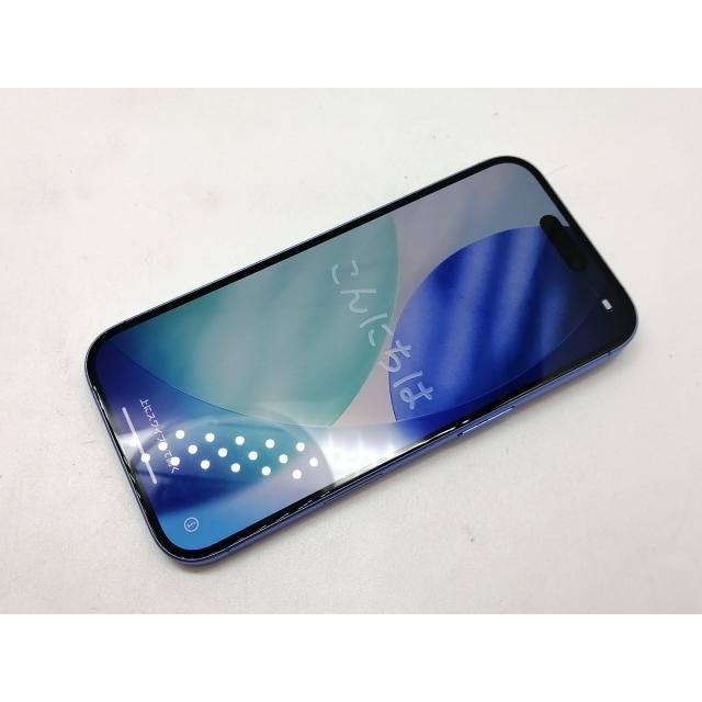 【中古】Apple 国内版 【SIMフリー】 iPhone 16 256GB ウルトラマリン MYE03J/A【新宿】保証期間１ヶ月【ランクB】の画像