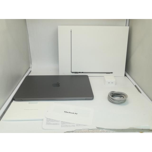 【中古】Apple MacBook Air 13インチ M3(CPU:8C/GPU:10C) 24GB/512GB スペースグレイ MC8M4J/A (13インチ, M3, 2024)【宇田川】保証期間１ヶ月【ランクB】の画像