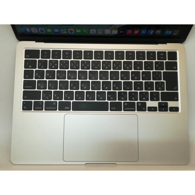 【中古】Apple MacBook Air 13インチ CTO (M3,2024) スターライト M3(CPU:8C/GPU:10C)/16G/1T【宇田川】保証期間１ヶ月【ランクA】の画像