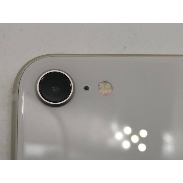 【中古】Apple au 【SIMフリー】 iPhone SE（第3世代） 64GB スターライト MMYD3J/A【宇田川】保証期間１ヶ月【ランクB】の画像