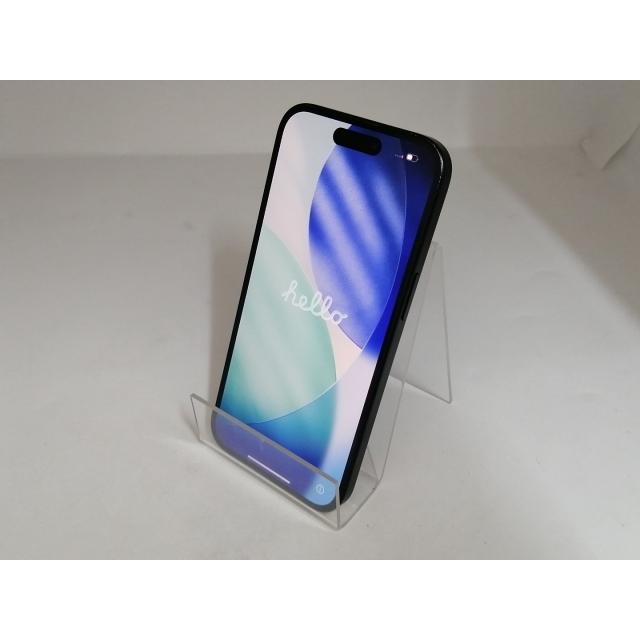 【中古】Apple 国内版 【SIMフリー】 iPhone 15 256GB ブラック MTMN3J/A【新宿東口】保証期間１ヶ月【ランクC】の画像