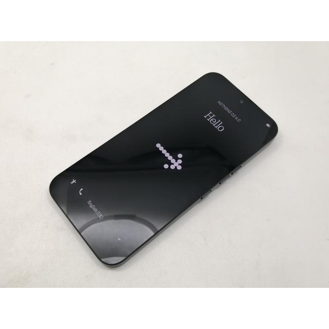 中古】NOTHING 国内版 【SIMフリー】 Nothing Phone (4a) Pro ブラック