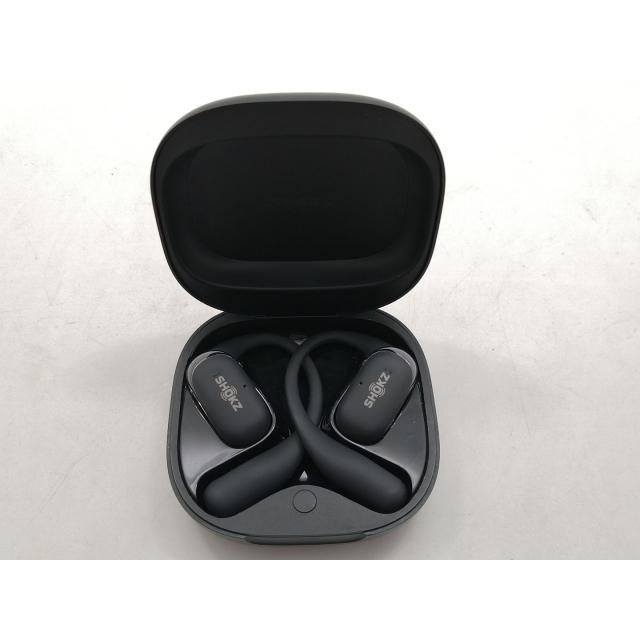【中古美品】Shokz OpenFit 2+ ブラック カバー付 中古】Shokz OpenFit 2 SKZ-EP-000045 [ブラック]【宇田川】保証期間1