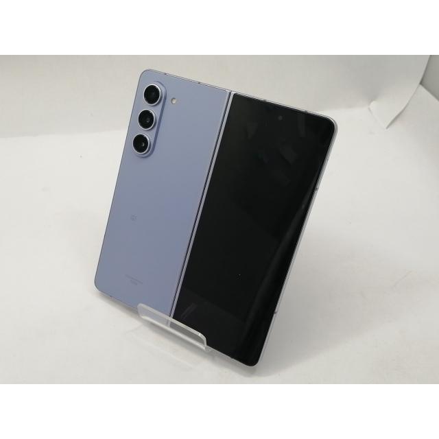 中古】SAMSUNG au 【SIMフリー】 Galaxy Z Fold5 アイシーブルー 12GB