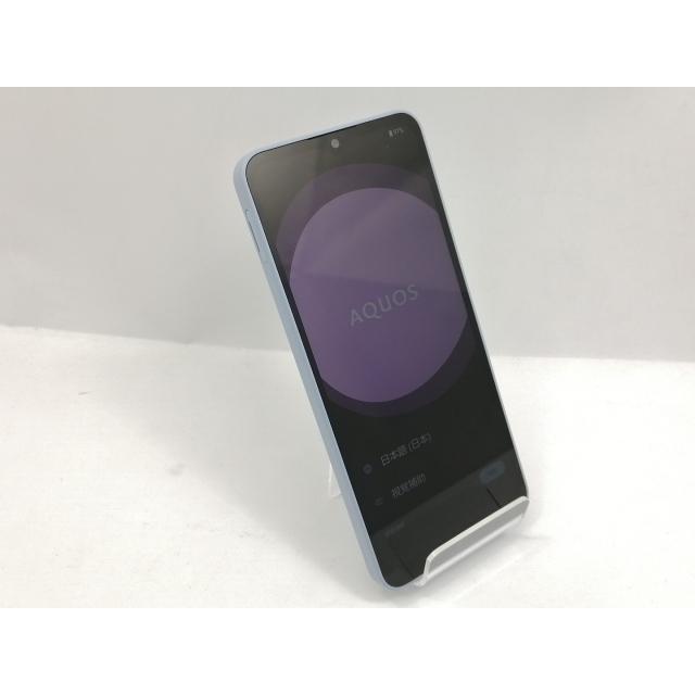 中古】SHARP docomo 【SIMフリー】 AQUOS wish4 ブルー 4GB 64GB SH