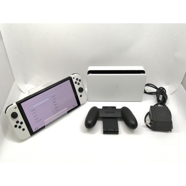 中古】Nintendo Switch 本体 (有機ELモデル) HEG-S-KAAAA ホワイト