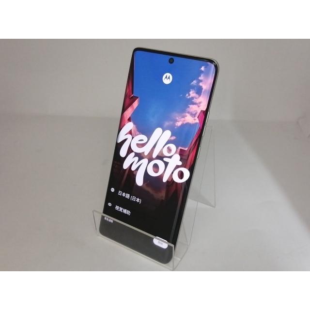 中古】MOTOROLA SoftBank 【SIMフリー】 motorola edge 50s pro バニラ